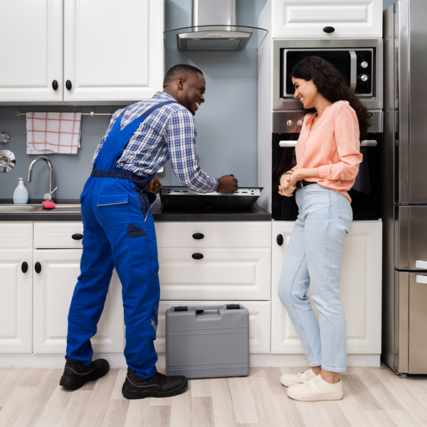 can you provide an estimate for cooktop repair before beginning any work in Mercer County